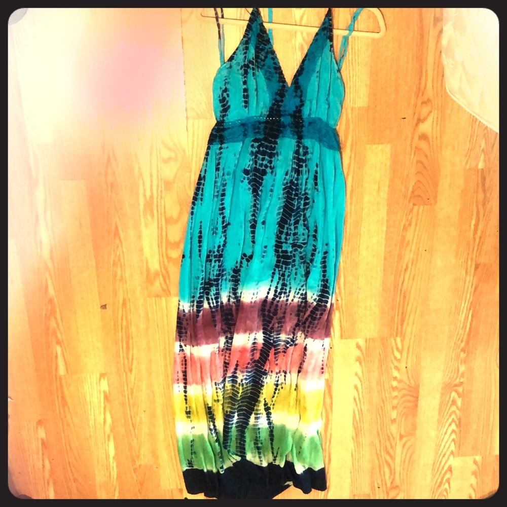 Colorful Maxi Summer Dress